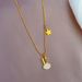 Body 【 Full Titanium Steel 】 Beimu Rabbit Ultra Simple Wind Furnace Real Gold Necklace Female INS Mesh Red Collar Chain 【 】_ipsvogv.com