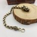 Antique Chain King Snake Bone Copper Vintage Men's Scale Koi Brass Bracelet Dragon Head_ipsvogv.com
