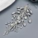 Elegant Bridal Hairband With Handcrafted Crystal Rhinestones, Vintage Wave Design For Wedding And Special Occasions_ipsvogv.com