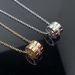 Ice Cube Necklace For Women Classic Square Small Waist Pendant Trendy High End Sense Girlfriends Same Clavicle Chain Necklace_ipsvogv.com