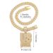 Hip Hop Full Diamond Letter Pendant High Quality Versatile Alloy Water Diamond Letter Hip Hop Necklace Hot Collection_ipsvogv.com