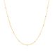Women's Jewelry Stainless Steel Necklace Sideways Spacer Bead Necklace For Women High End Design Does Not Fade Thin Chain_ipsvogv.com