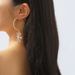 E11897 Halloween Spider Web Pendant Fashionable Exaggerated Sweet Cool Full Diamond Street Shot Alloy Earrings_ipsvogv.com