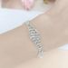 Unisex Sparkling Diamond Full Diamond Wide Bracelet Bracelet Fashion Stage Performance Accessories_ipsvogv.com