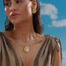 Hot Sale INS Gold Plated Titanium Steel Button Tai Chi Earrings, Collar And Necklace_ipsvogv.com