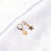 New Square geometric long earrings fashion earrings metal sequins tassel earrings_ipsvogv.com