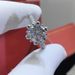 American Mosan Diamond Platinum Pure Silver Luxury Set Six Claw Ring Women's Ice and Snow Emperor_ipsvogv.com