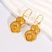 flower Necklace Earring Set Dubai India Nigeria Brass Gold-plated Women's Wedding Jewelry_ipsvogv.com