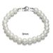 Men's Pearl Bracelet Stainless Steel 6/8/10mm Pearl Bracelet Bracelet Men's Bracelet_ipsvogv.com