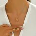 2024 New Style Geometric Necklace Set for Women with Personalized Threads, Unique Earnail Design, Versatile Clavicle_ipsvogv.com