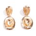 Personalized And Exaggerated Metal Hat Pendant For Women With High-end Texture Earrings_ipsvogv.com