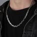 Qiang Ge Same Style Non-Fading Fashion Jewelry Casual Versatile Stainless Steel Personality Men's Bracelet_ipsvogv.com