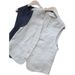 Women's Clothing cotton and linen! Layering without fear of hot summer, versatile and slim vest_ipsvogv.com