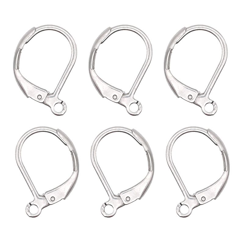 Stainless Steel D-shaped Buckle Ear Hook French Clip DIY Jewelry Accessories Environmentally Friendly And Anti Allergic_ipsvogv.com