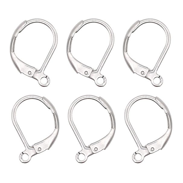 Stainless Steel D-shaped Buckle Ear Hook French Clip DIY Jewelry Accessories Environmentally Friendly And Anti Allergic_ipsvogv.com