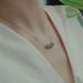 Pure Silver Misty Rain Necklace, Female Ins, Niche Design, Cool Temperament, New Chinese Style Transfer Bead Collarbone_ipsvogv.com