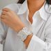 Punk Exaggerated Metal Face For Female Hip-hop Personality Irregular Opening Bracelet Bracelet_ipsvogv.com