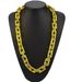 Square Gold Silver Chain Necklace, Hip-hop Rapper, Plastic Jewelry, Men's And Women's Clothing Accessories, Performance_ipsvogv.com