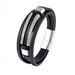 Stainless New Personalized Great Wall Pattern Men's Steel Titanium Bracelet_ipsvogv.com