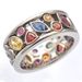Cao Shi's Best-selling Exquisite Geometric Pattern Hollowed Out With Diamond Multi-color Rings For Women's Minimalist_ipsvogv.com