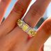 Cao Shi's Best-selling Diamond Princess Series Quadrilateral Luxury Exquisite High-end Women's Ring_ipsvogv.com