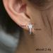 Cao Shi's Cute Simple With A Small Style Student Earring Accessories Korean Edition New Exquisite Star Earrings_ipsvogv.com