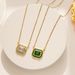 Sugar Shaped Zircon Collarbone Chain, Simple And Luxurious Temperament, Summer Fashion Necklace, Internet Celebrity_ipsvogv.com