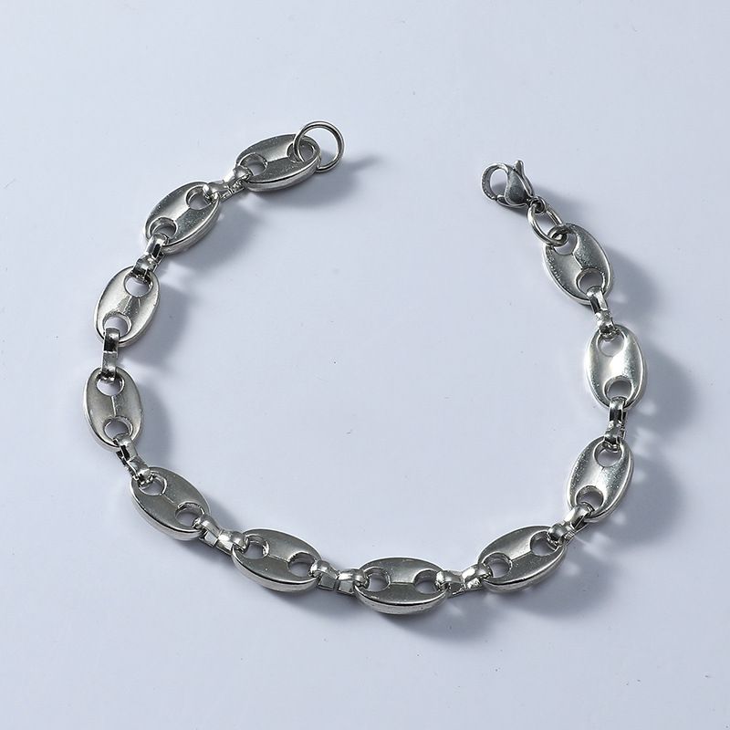 Hip Hop Coffee Beans Necklace Bracelet Set Men Women Coffee Beans Link Chain Chorkers Female Charm Jewelry_ipsvogv.com