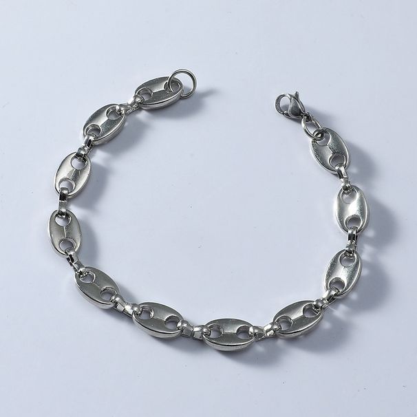 Hip Hop Coffee Beans Necklace Bracelet Set Men Women Coffee Beans Link Chain Chorkers Female Charm Jewelry_ipsvogv.com