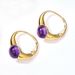 Egg Shaped Candy Earrings For Women S925 Silver Inlaid With Colored Gemstones Three Dimensional Earrings Fashion Classic Simplicity_ipsvogv.com