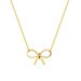 S925 sterling silver car flower bow necklace women's light luxury niche clavicle chain new fashion_ipsvogv.com