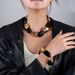 Jewelry Irregular Acrylic Exaggerated Large Beads Clavicle Necklace Atmospheric Simple Necklace_ipsvogv.com