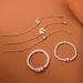 New Love Map Turtle Hollow Pink Beaded 5-piece Set Bracelet_ipsvogv.com