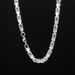 Hip-hop Punk Solid Color Stainless Steel Patchwork Men's Layered Necklaces_ipsvogv.com