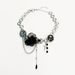 Sweet Cool Girl Button Lace Rose Patchwork Necklace For Women Fashion Versatile Ins Niche Temperament Light Luxury_ipsvogv.com