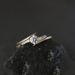 Fashion simple jewelry inlaid zircon plated real gold ring_ipsvogv.com