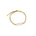 【 Full body titanium steel 】 East Gate Personalized temperament Forest series round bead 8-character bracelet Women's_ipsvogv.com