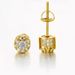 Hip Hop Zircon Thread for Men Women Round Full Diamond Gold Plated and Earrings_ipsvogv.com