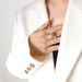 Women's Jewelry Gentle Temperament Inlaid Natural Tiger Eye Stone Ring Popular Hand Jewelry_ipsvogv.com