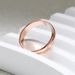 Simple Smooth Three Color Optional Ring Female Copper Plated Real Gold Minimalist All Match Cold Style Index Finger Ring_ipsvogv.com