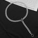 New Cuban Necklace Men And Women Titanium Steel Versatile Style Hip Hop Street Multi Layer Personality Trendy Cool Thick Chain_ipsvogv.com
