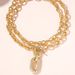 Jewelry Trend, Personality, Aluminum Chain, Multi-layer Ne, Women's Fashion, Geometric Metal Buckle, Collarbone_ipsvogv.com
