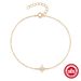 Women's Jewelry 925 Sterling Silver Octagonal Star Diamond Bracelet Temperament Personality Niche Design Bracelet_ipsvogv.com