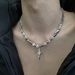 Cross Necklace Men's Versatile Premium Hip Hop Niche Cuban Chain Sweater Chain Accessories_ipsvogv.com