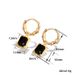 Cao Shi's French Palace Black Zircon for Women with Light Luxury Unique Design Temperament and Earrings_ipsvogv.com