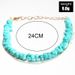 Jewelry Fashion Personality Street Shoot Turquoise Chain Single Layer Feet Decoration_ipsvogv.com