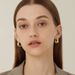 Women's Jewelry K Gold Plated C Shaped Twist Earrings Light Luxury High End Design Simple And Versatile Earrings_ipsvogv.com