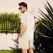 Men's Clothing Linen Short Sleeve Shirt Set Linen Summer Loose Casual Cotton Linen Cardigan Shirt Shorts_ipsvogv.com