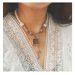 Fashion Temperament Pearl Lock Necklace Pendant Ins Style Simple Clavicle Chain Necklace Female_ipsvogv.com