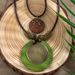 retro log piece antique style necklace butterfly ethnic long beaded wax thread sweater chain jewelry_ipsvogv.com